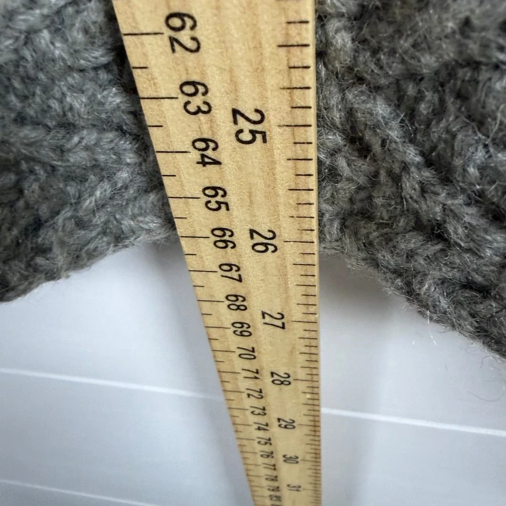 Vintage Susann D Hand Knitted Shetland Wool Sweater Southwestern Aztec‎ Women M